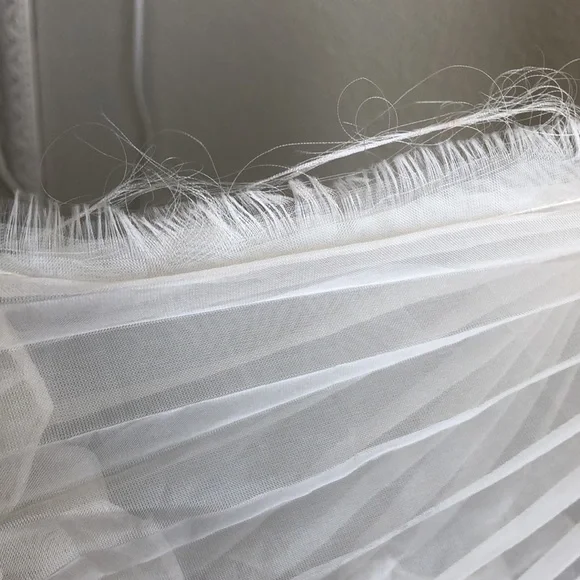 Handmade Vintage Statement Sleeve Lace Dress - Picture 6 of 11